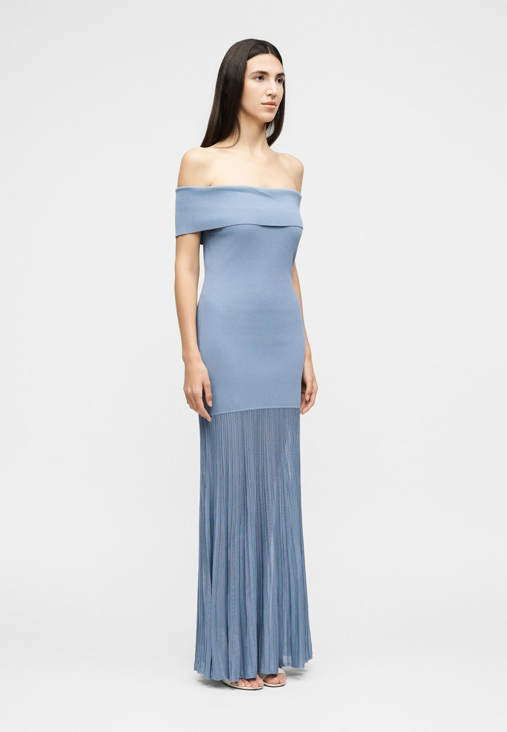 MICHAEL Michael Kors FOLD OVER SHEER MAXI