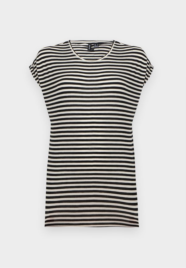 Vero Moda VMAVA - Print T-shirt - black/pristine