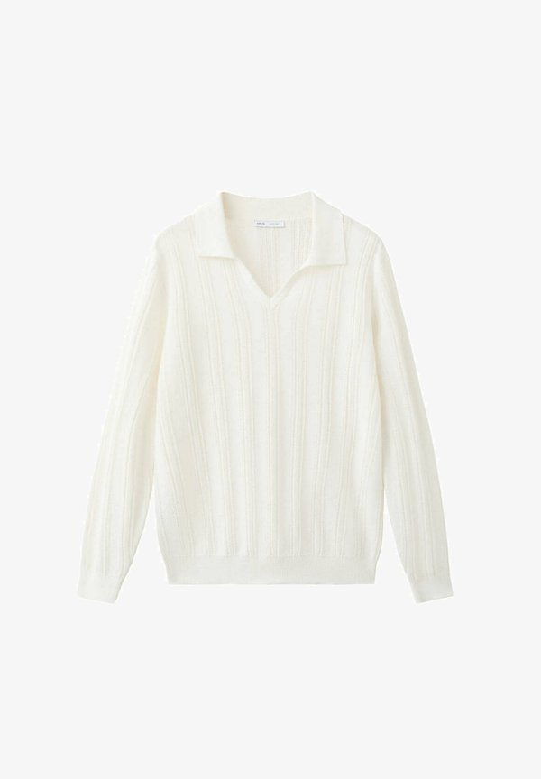 Mango ADULT - Long sleeved top - off white