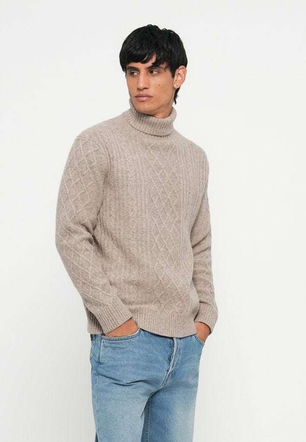 Selected Turtleneck Wool Blend