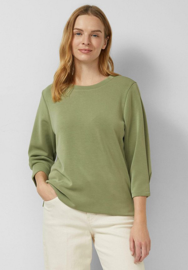 s.Oliver Sweatshirt - olivgrün