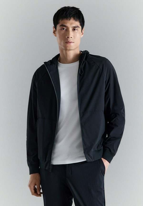Mango Zip-up sweatshirt - royal blue