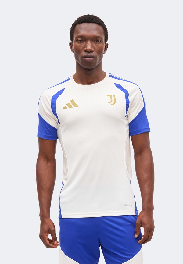 adidas Performance JUVENTUS 26/27 TIRO26 COMPETITION TRAINING - Club wear - chalk white/bold blue