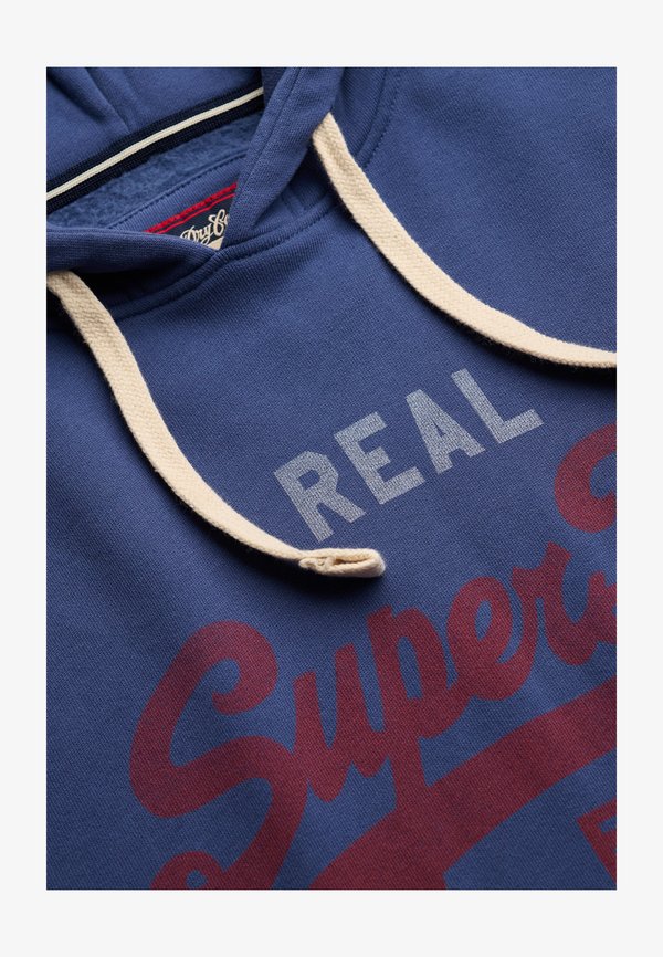 Superdry & Co SUPERDRY VINTAGE LOGO CLASSIC HOODIE.. - Hoodie - hampton blue