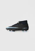 Nike Performance 10 CLUB FG/MG - Football boots artificial grass - black/ice blue