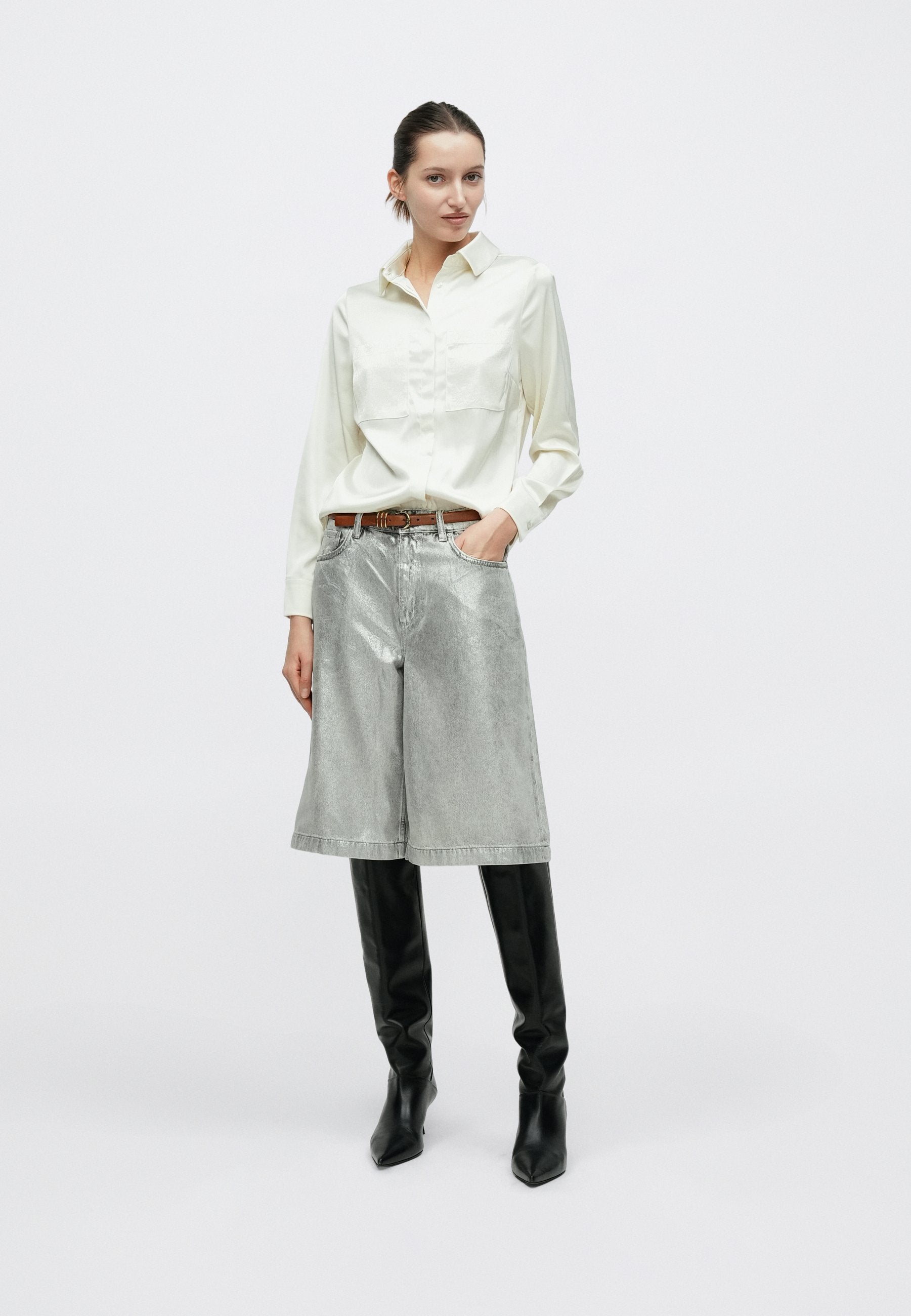 Guess MARGUERITE HOTFIX POKETS SHIRT
