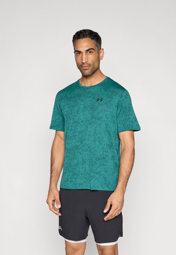 Under Armour TECH - Sports T-shirt - rack green/black