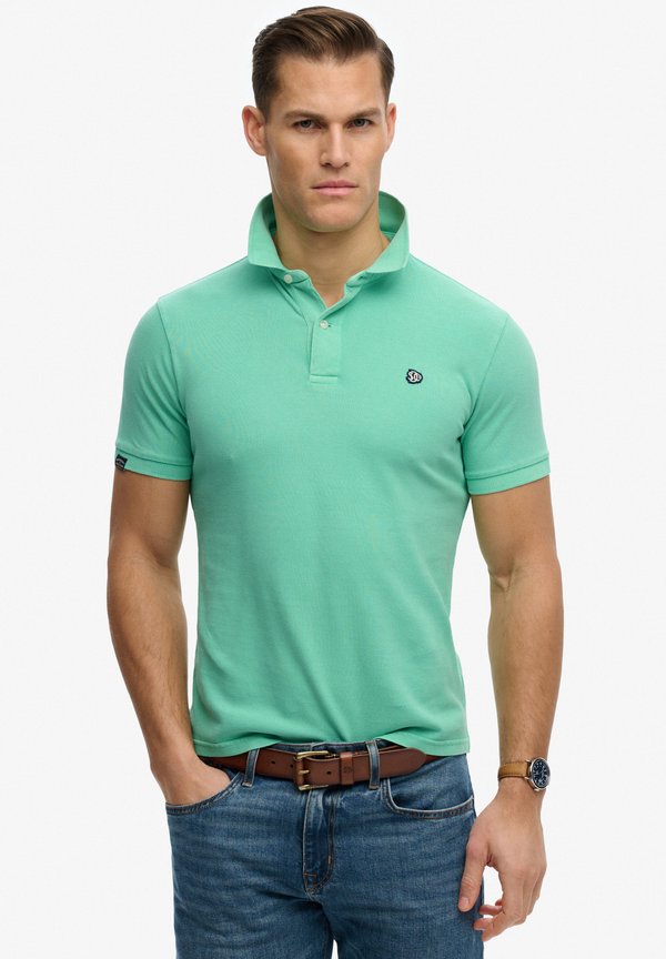 Superdry & Co SUPERDRY VINTAGE DESTROY POLO SHIRT.. - Polo shirt - spring bud green