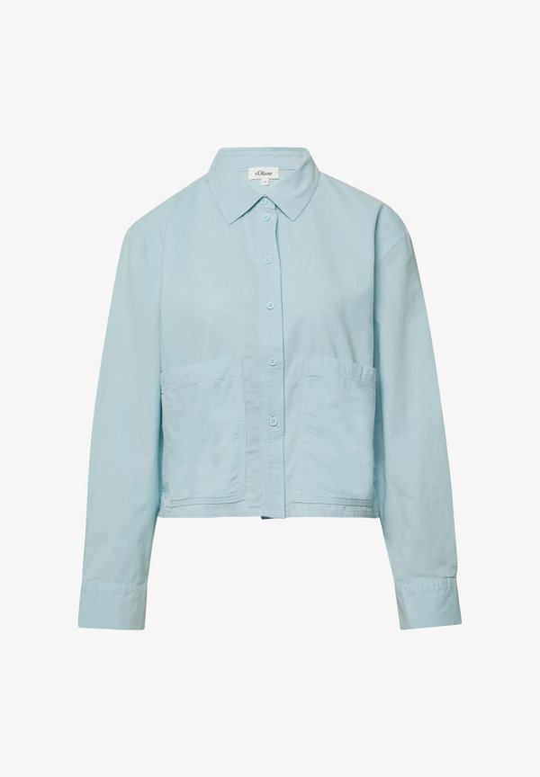 s.Oliver Button-down blouse - azurblau