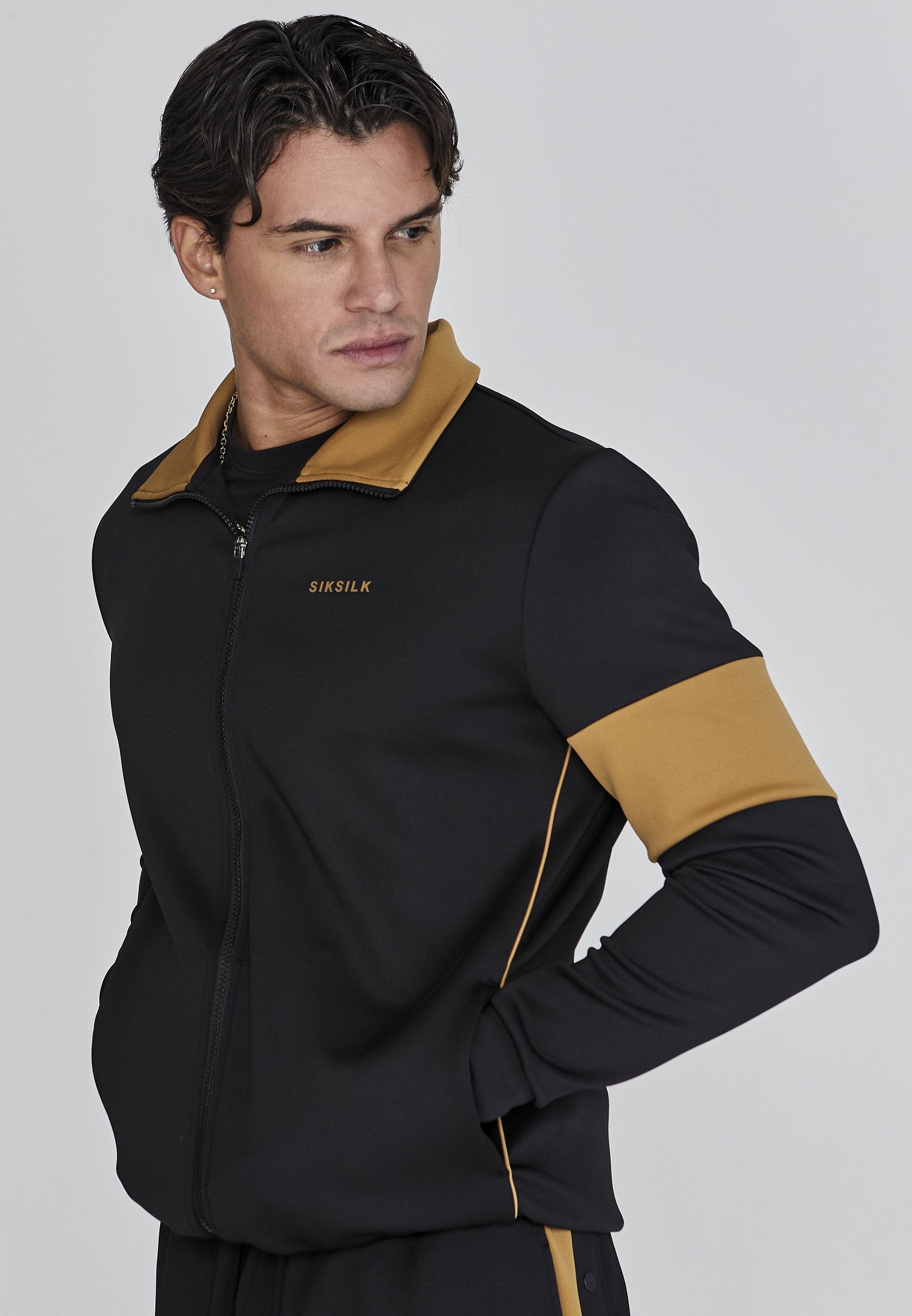 SIKSILK POLY TRACK TOP