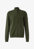 s.Oliver STRICKJACKE - Cardigan - olivgrün
