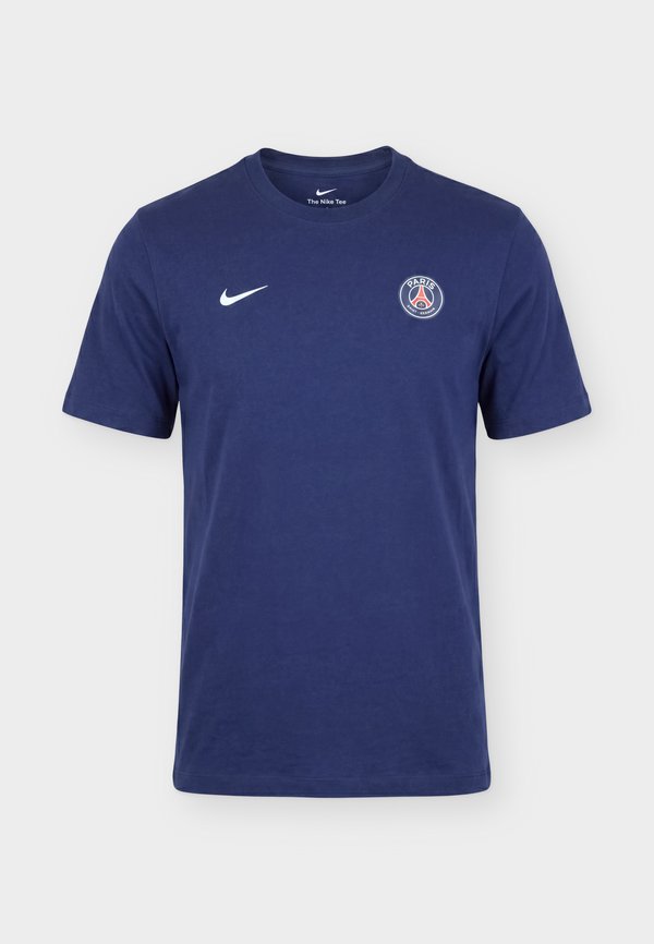 Nike Performance PARIS SAINT-GERMAIN CREST ESSENGLANDIAL TEE - Club wear - midnight navy