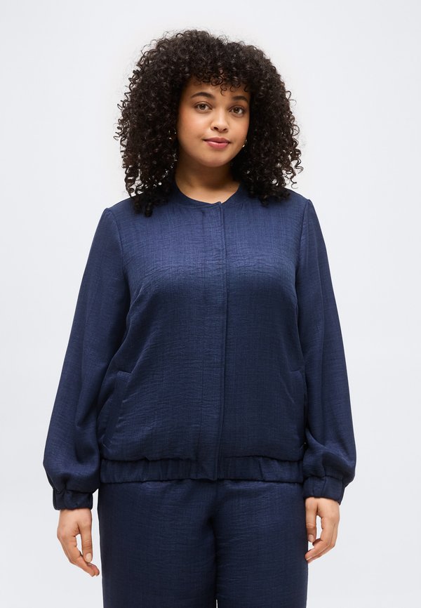 Vero Moda Curve VMMELANEY - Bomber Jacket - navy blazer