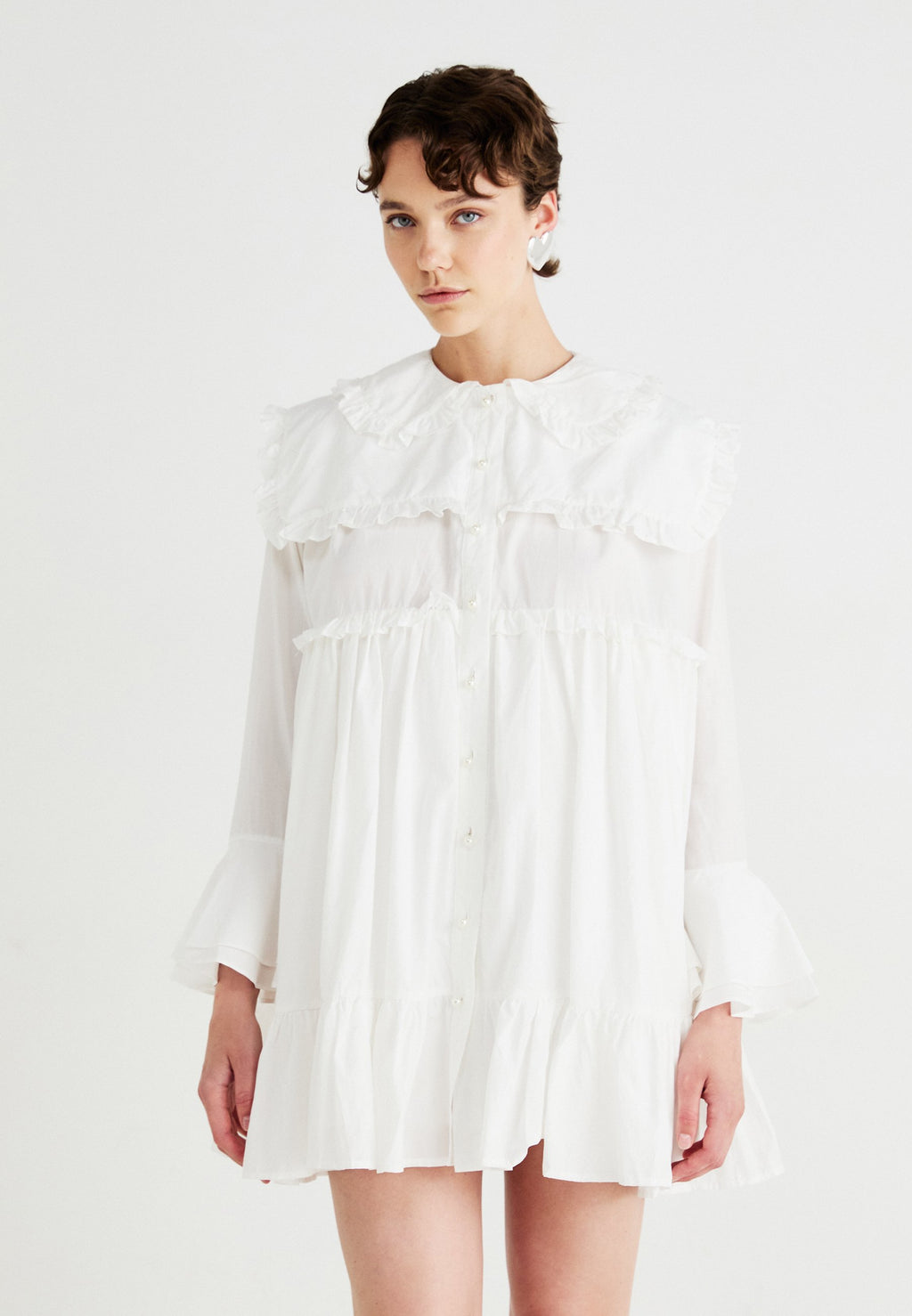 Sister Jane SWEET PEA COLLAR MINI DRESS