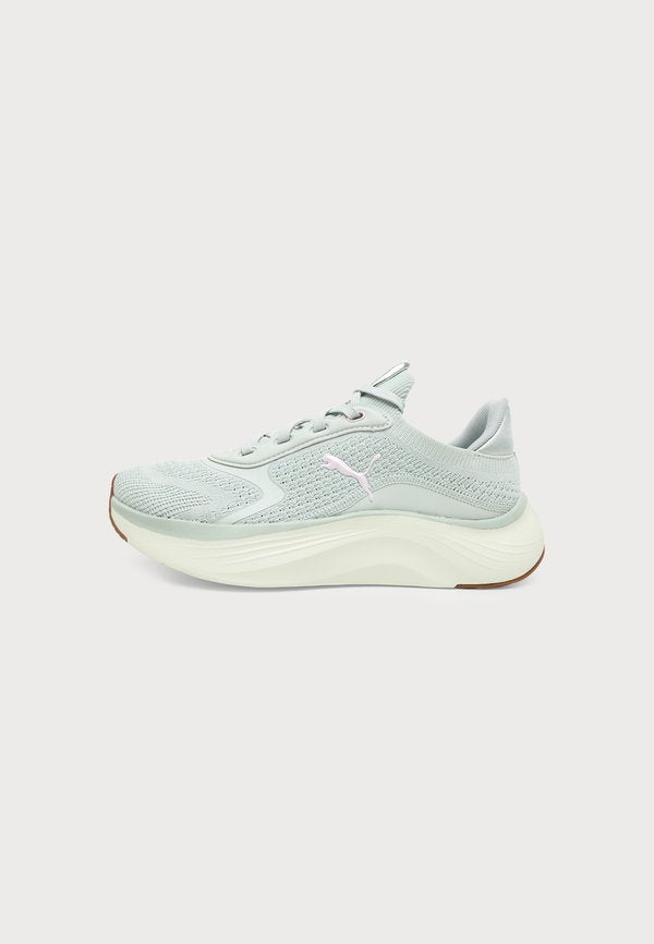 Puma SOFTRIDE MAYVE 2 WNS - Walking trainers - créme de mint-sage glow-ruby noir