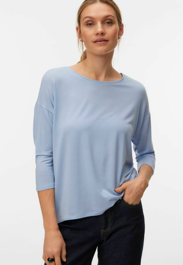 Vero Moda VMAVA - Long sleeved top - brunnera blue
