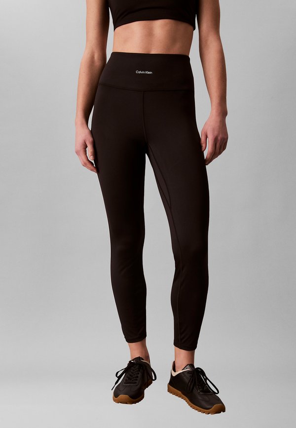 Calvin Klein Performance HIGH-RISE GYM  - Leggings - black