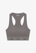 Guess LOGO TANKTOP - Bustier - dunkelgrau