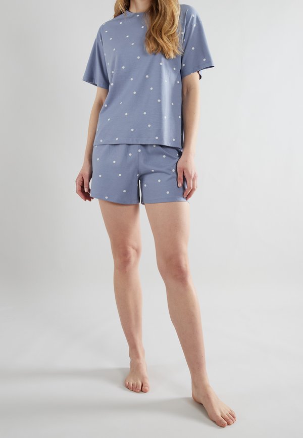 TOM TAILOR SET - Pyjama set - blau mittel punkte