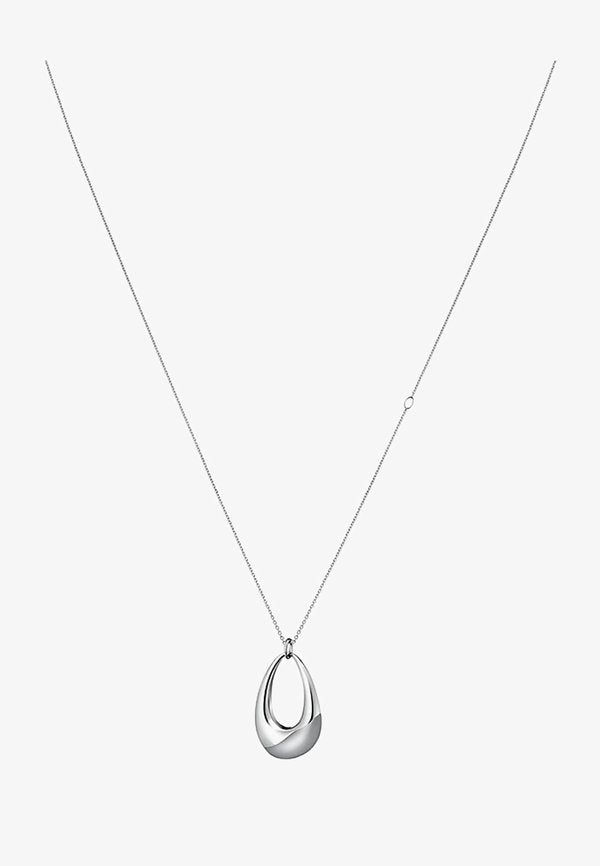 Calvin Klein ELLIPSE STONE    - Necklace - silver-coloured