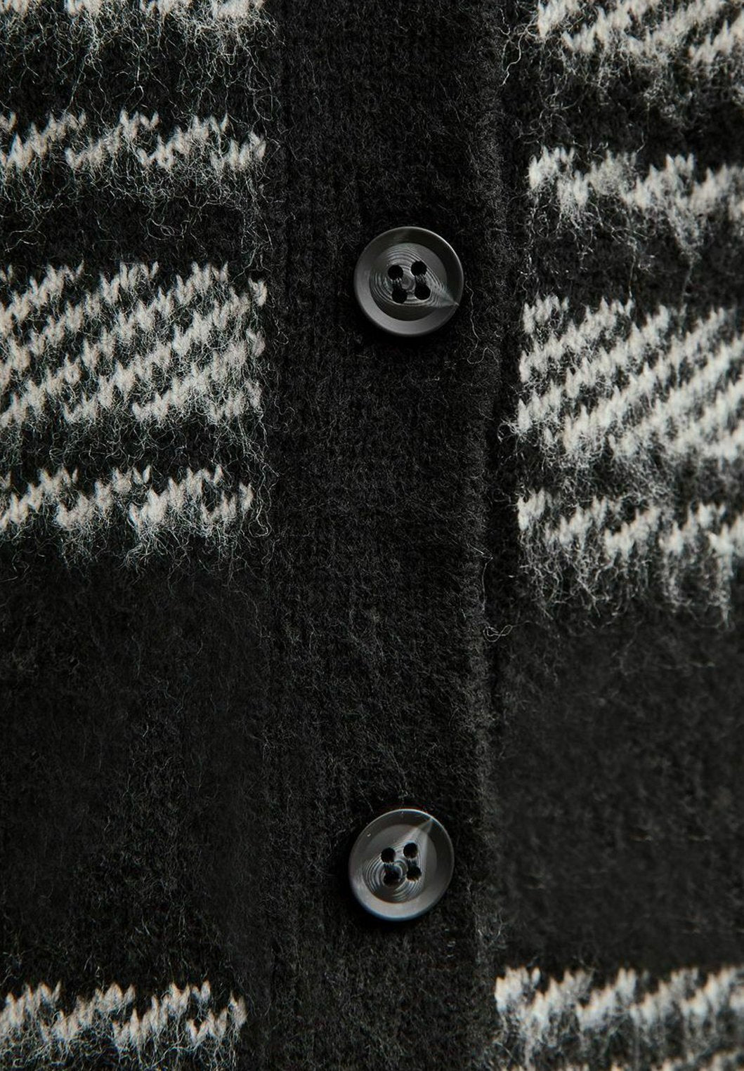 New Look BRUSHED CHECK CREW NECK