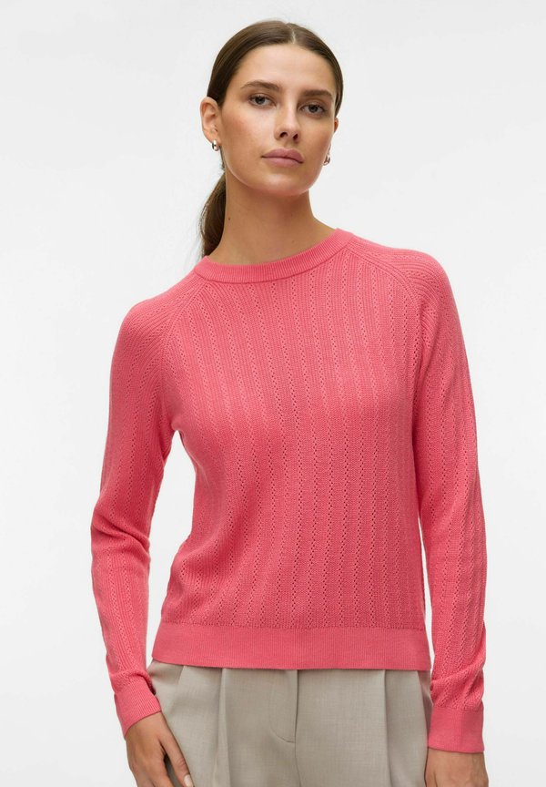 Vero Moda Knitted VMNEWLEX Knitted - Jumper - coral paradise