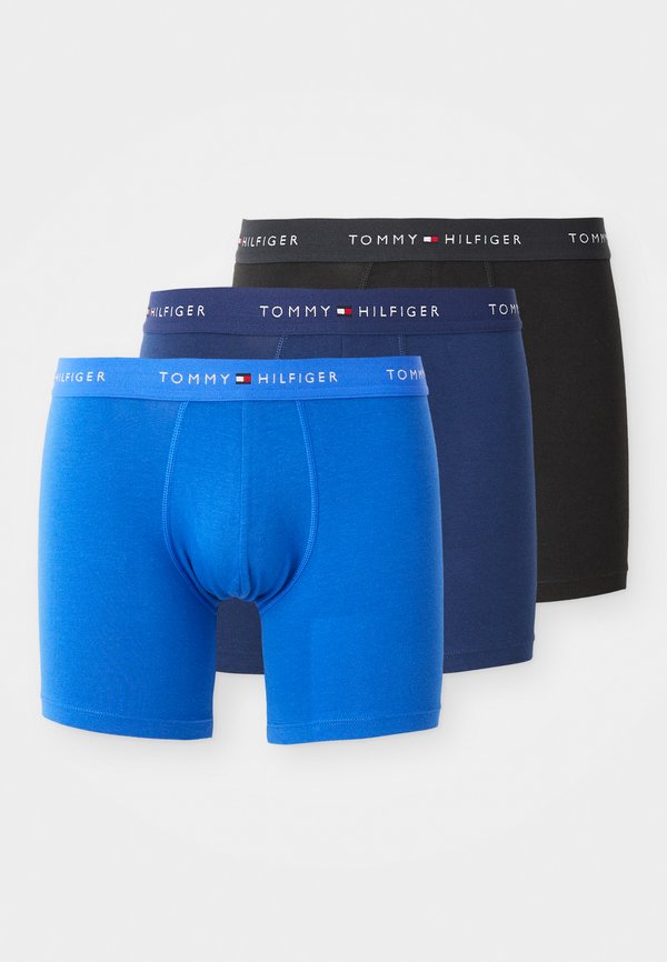Tommy Hilfiger SIGNATURE BOXER BRIEF 3 PACK - Boxer briefs - blue/prep nvy/black
