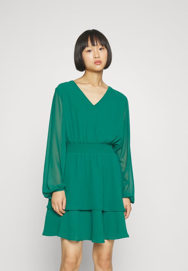 VILA Petite VIANNIKA V NECK DRESS