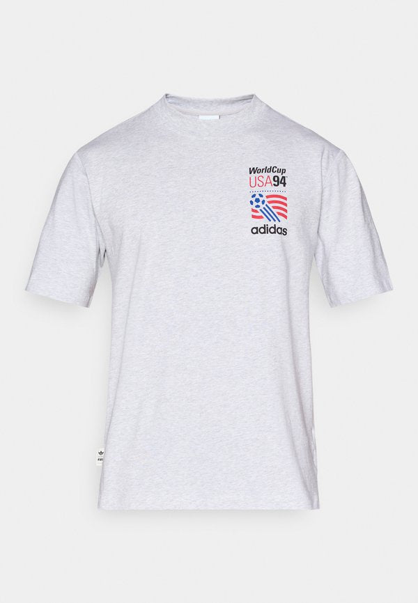 adidas Performance GRAPHIC TEE - National team wear - light grey heather