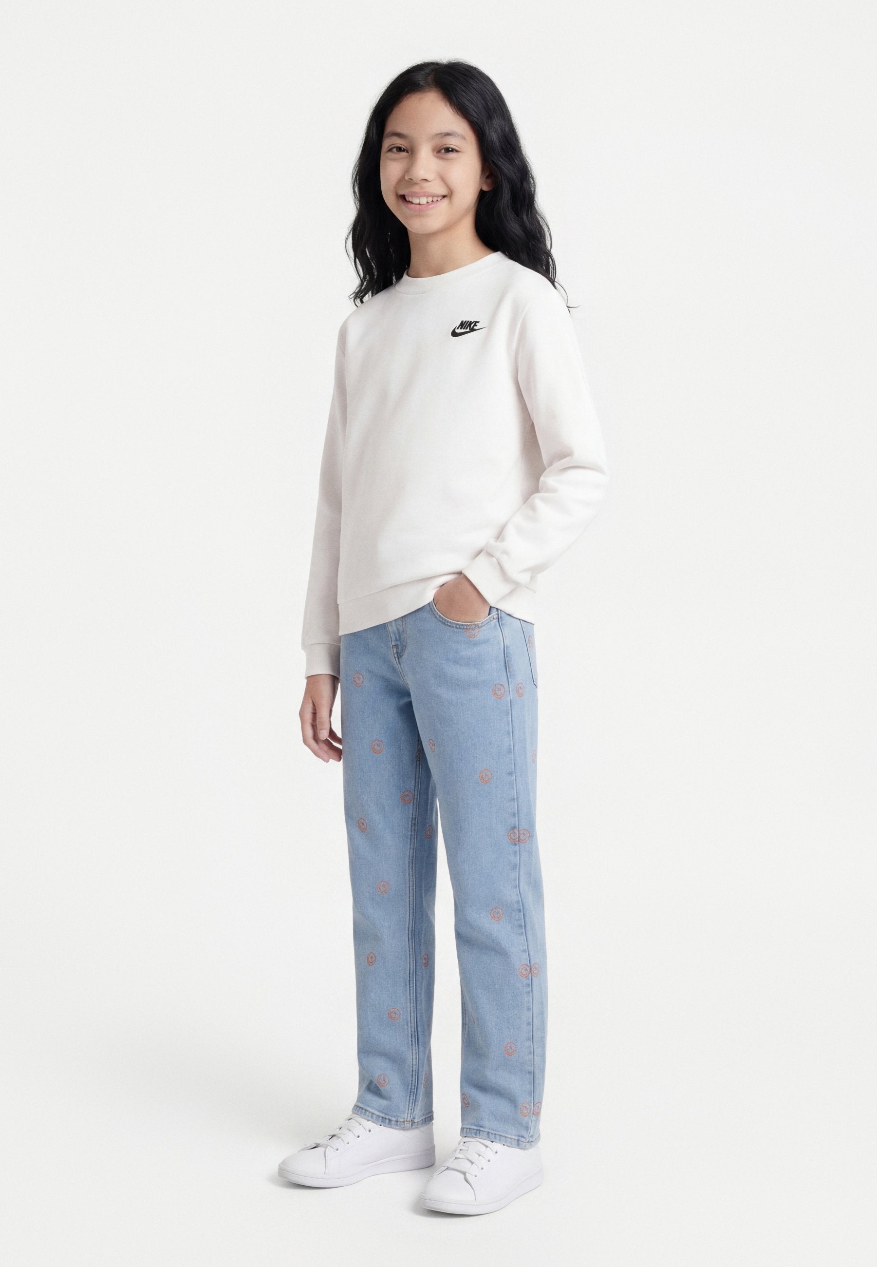 ONLY GIRLS KOGROBYN Mid rise Straight Fit