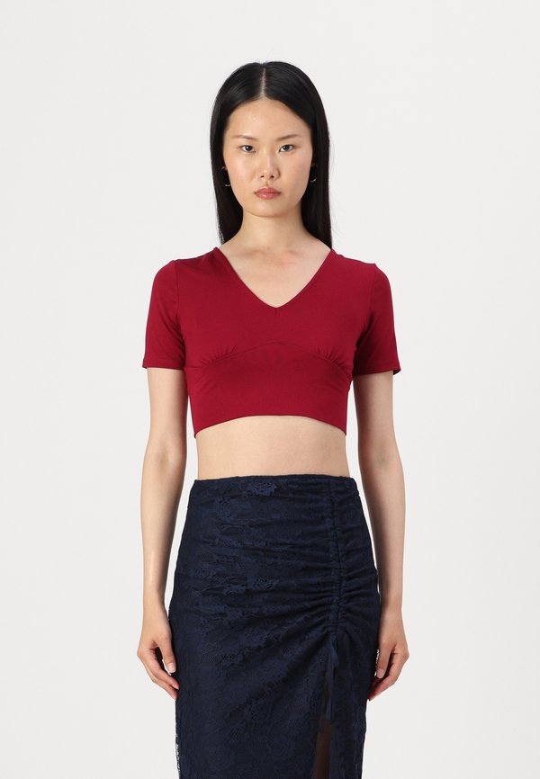 WAL G. CRISSY BACKLESS SHORT SLEEVE