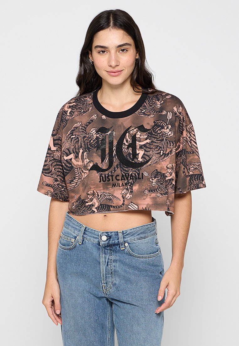 Just Cavalli T-Shirt print Media 1