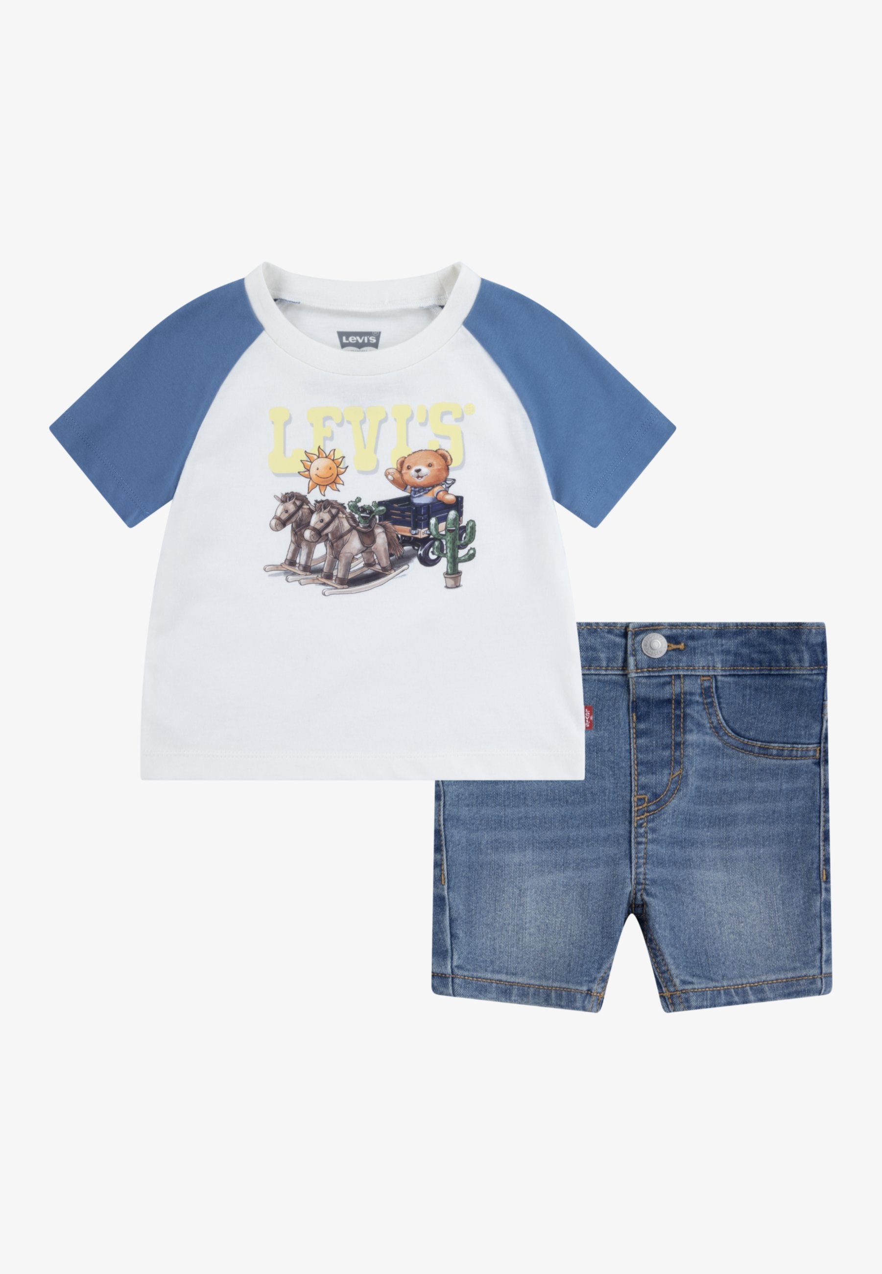 Levi's® BEAR RAGLAN SET