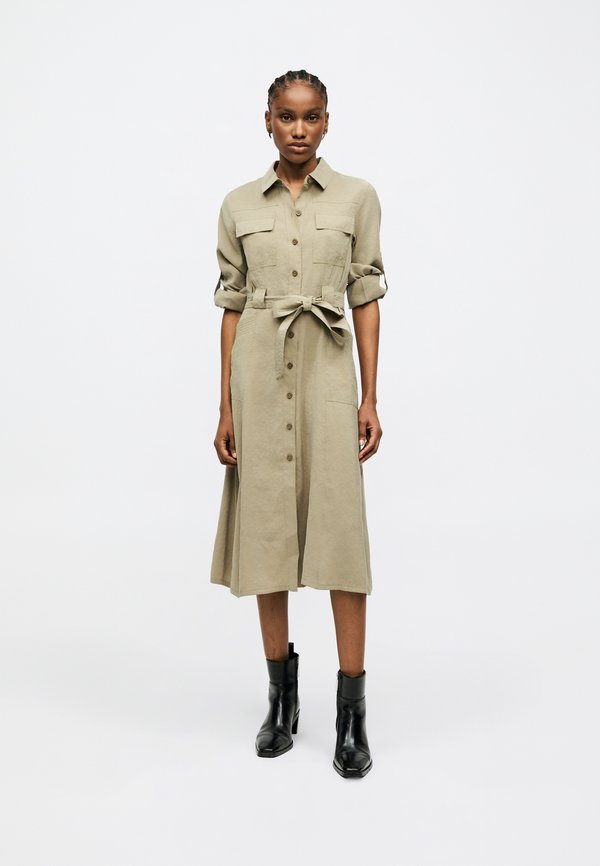 DKNY ROLL TAB FUJI DRESS