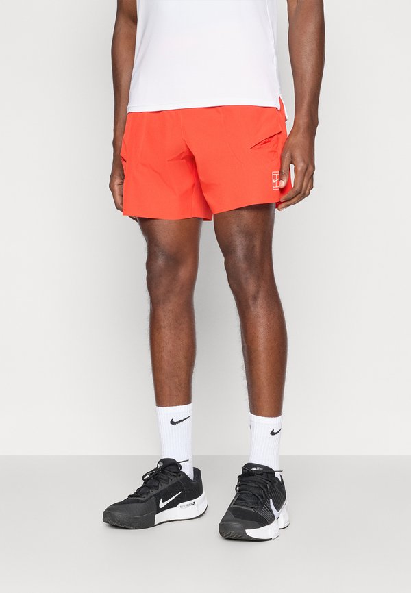 Nike Performance SHORT - Sports shorts - chile red/white