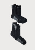 Nike Performance UNISEX 3 PACK - Sports socks - black/smoke grey