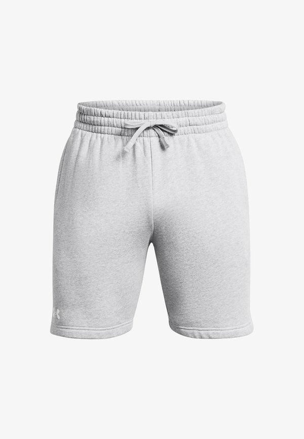 Under Armour RIVAL FLEECE - Sports shorts - mod gray light heather