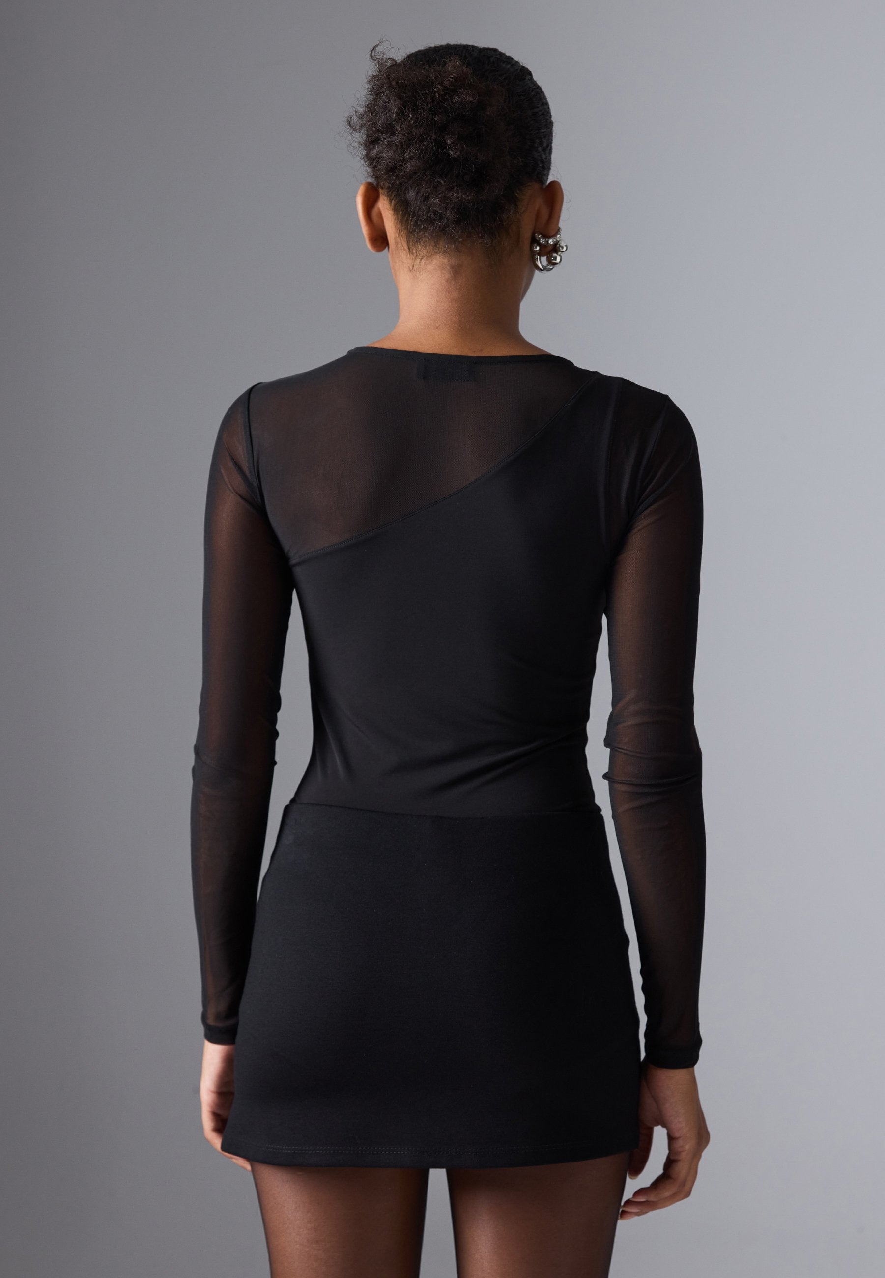Even&Odd BODYSUIT WITH MESH SLEEVES
