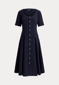 Polo Ralph Lauren COTTON CANVAS SCOOPNECK DRESS