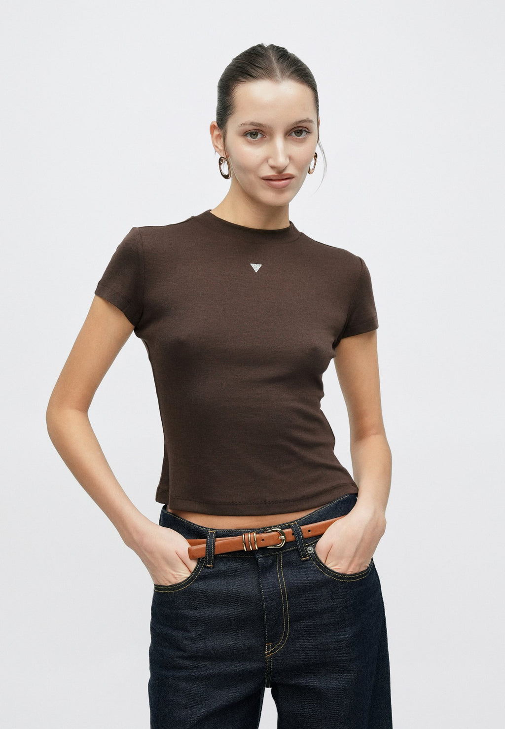 Guess TINA MOCK NECK TOP