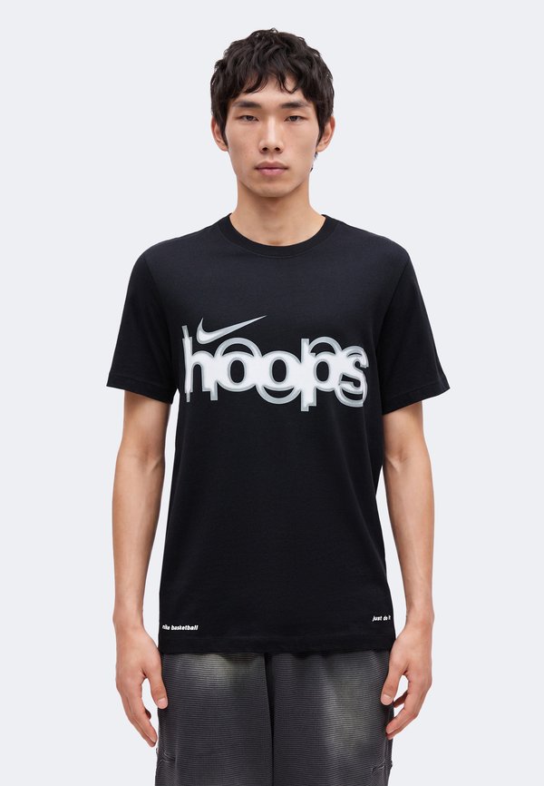 Nike Performance TEE ASBURY HOOPS - Print T-shirt - black