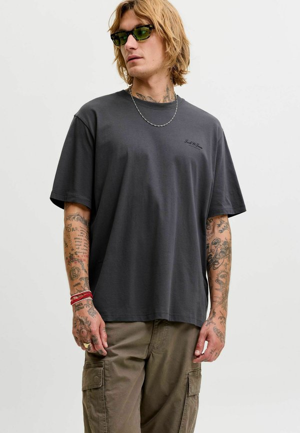 Jack & Jones JJEARCHIVE GRAPHIC TEE SS O-NECK NOOS - Basic T-shirt - asphalt