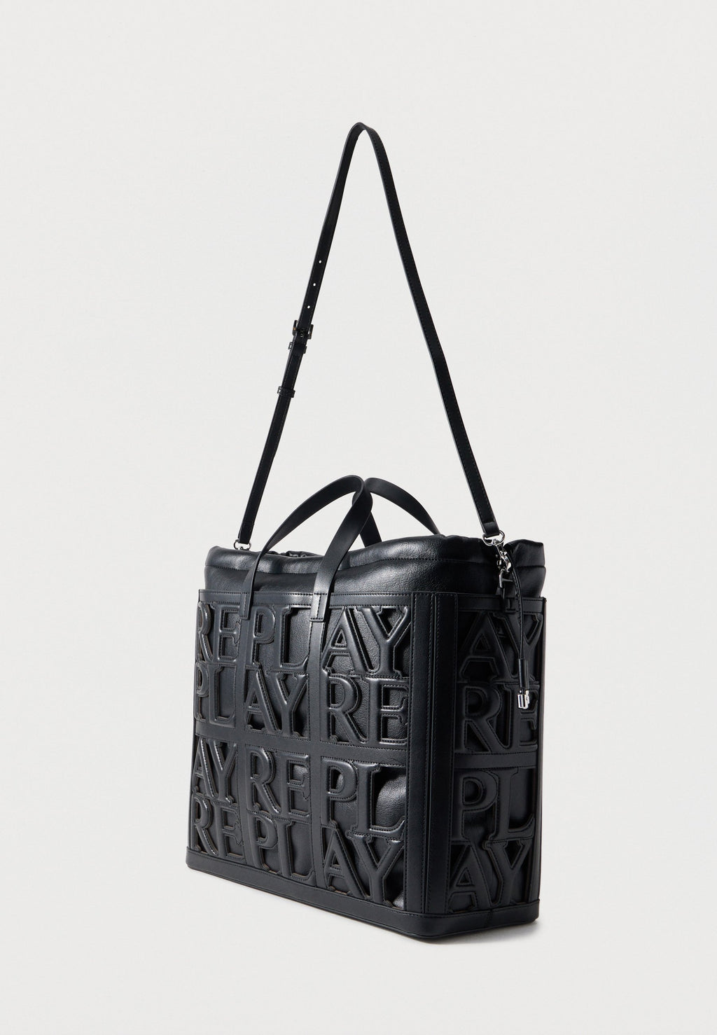 Replay LOGO CUTOUT TOTE BAG