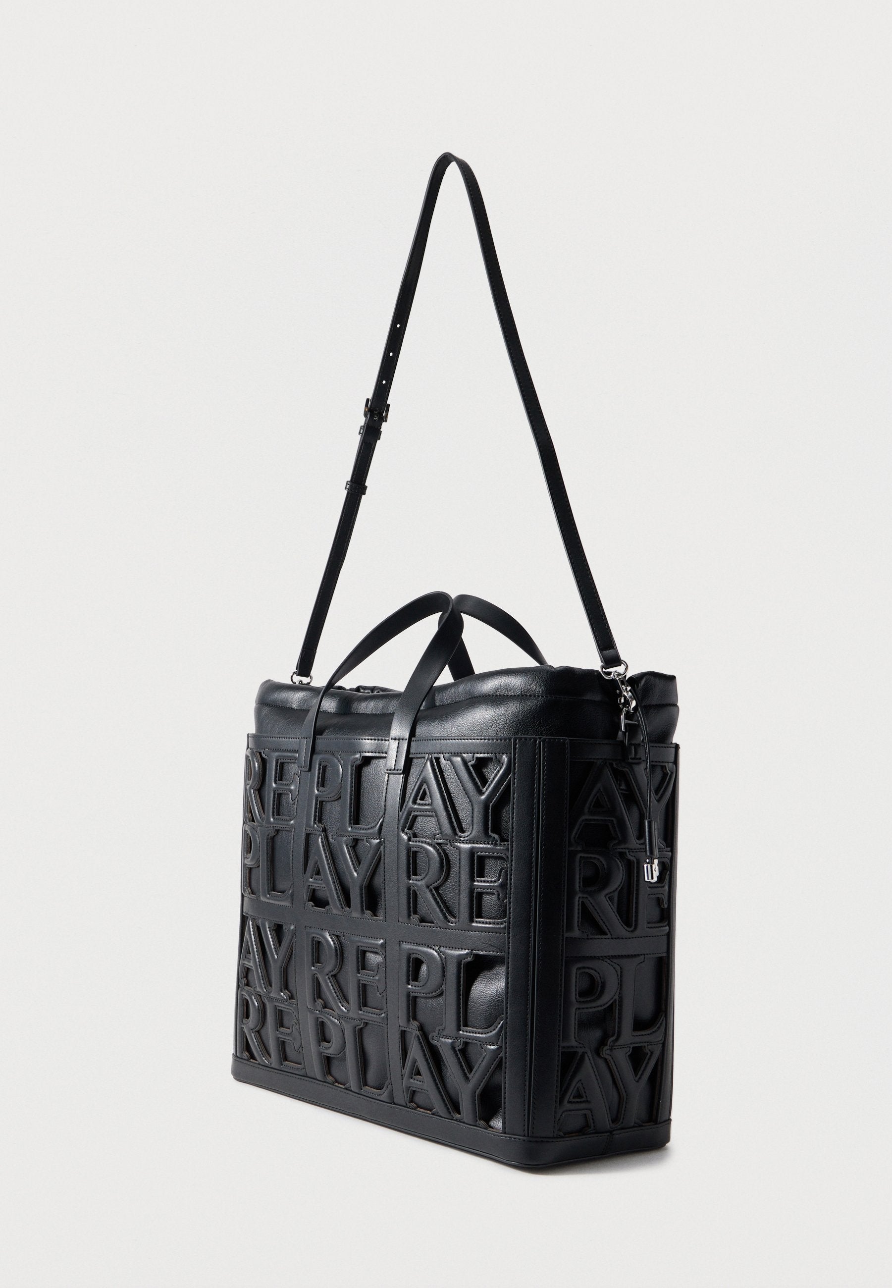 Replay LOGO CUTOUT TOTE BAG