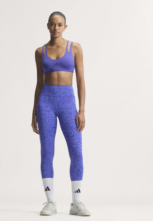 adidas Performance Optime Strappy Light Support - Light support sports bra - pure purple