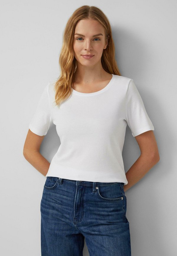 s.Oliver 2 PACK - Basic T-shirt - weiß