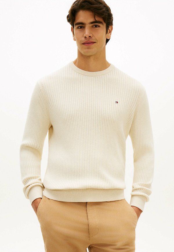 Tommy Hilfiger Jumper - heathered oatmilk