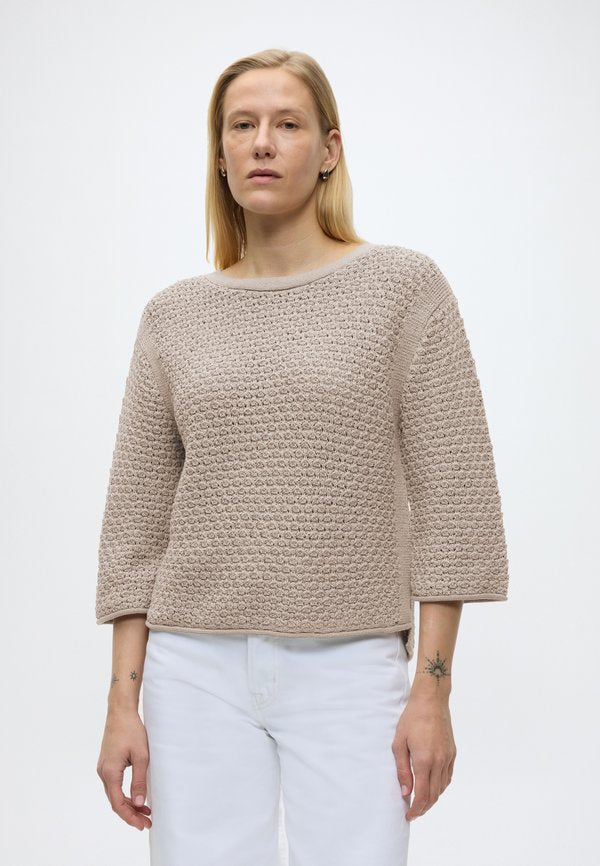 TOM TAILOR Jumper - soft taupe grey