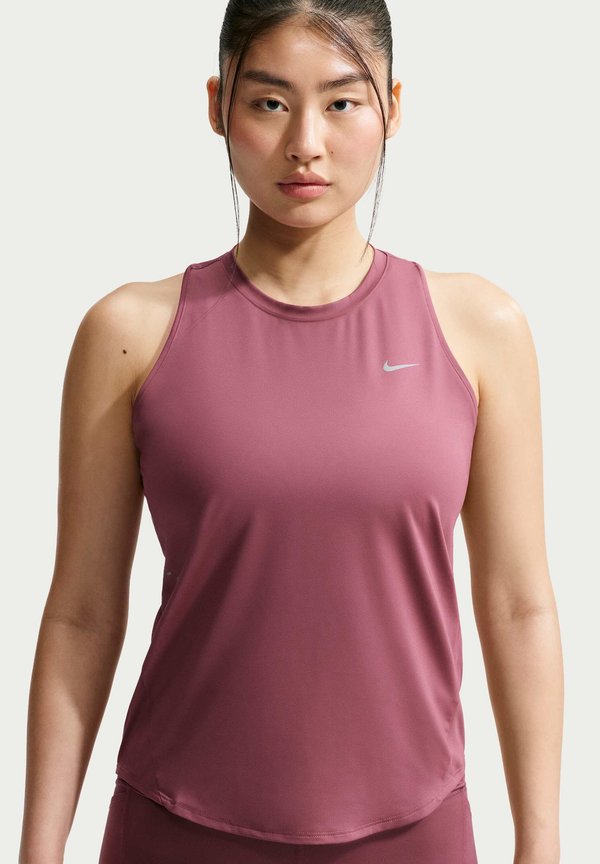 Nike Performance W NK SWIFT DF TANK STNDRD - Top - pink smoke/reflective silv