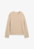 TOM TAILOR Jumper - sand stone beige melange